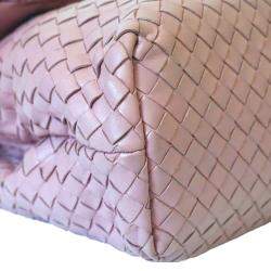 مملوكة مسبقًا Bottega Veneta Pink Intrecciato Leather Olimpia Shoulder Bag
