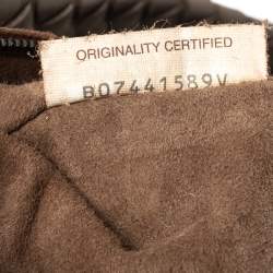 Pre Owned Bottega Veneta Grey Leather Cesta Tote