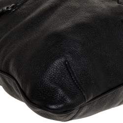 Pre Owned حقيبة يد بوتيغا فينيتا يد مضفرة جولي جلد بيضاء