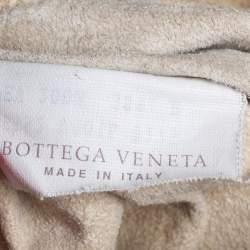 Pre Owned Bottega Veneta Black Intrecciato Leather Ball Hobo 