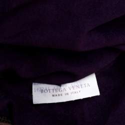 Pre Owned Bottega Veneta Brown Intrecciato Leather Drawstring Hobo