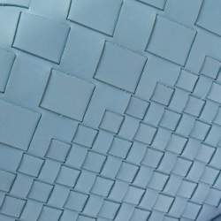 Pre Owned Bottega Veneta Blue Ombre Intrecciato Leather Montebello Clutch