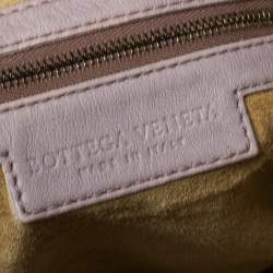 Pre Owned Bottega Veneta Beige Ombre Intrecciato Leather Maxi Veneta Hobo
