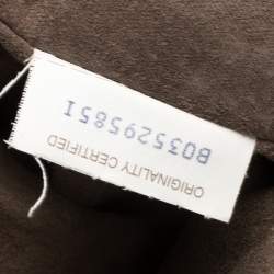 Pre Owned Bottega Veneta Beige Intrecciato Leather Large Veneta Hobo