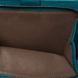 Pre Owned Bottega Veneta Green Intrecciato Leather French Wallet