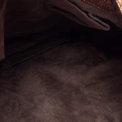 Pre Owned Bottega Veneta Metallic Copper Gold Leather Cervo Hobo