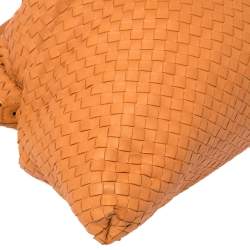 مملوكة مسبقًا حقيبة يد بوتيغا فينيتا ماكسي كونفيرتبل جلد انترشياتو برتقالي