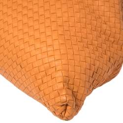 مملوكة مسبقًا حقيبة يد بوتيغا فينيتا ماكسي كونفيرتبل جلد انترشياتو برتقالي