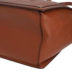 مملوكة مسبقًا حقيبة يد بوتيغا فينيتا شوبر جلد بني