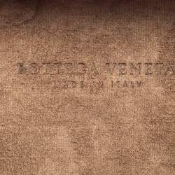 Pre Owned Bottega Veneta Cinnamon Leather Knot Clutch