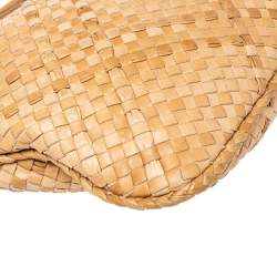 مملوكة مسبقًا Bottega Veneta Sand Beige Intrecciato Leather Large Veneta Hobo