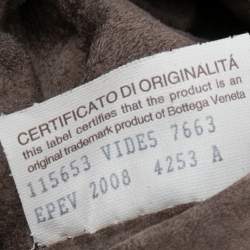 Pre Owned Bottega Veneta Multicolor Intrecciato Leather And Karung Trim Hobo Bag