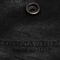 Pre Owned Bottega Veneta Black Intrecciato Leather Tote