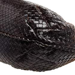 Pre Owned Bottega Veneta Ombre Intrecciato Leather Large Veneta Hobo