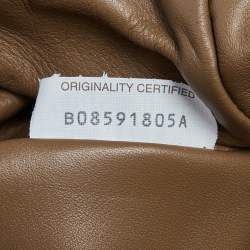 Pre Owned Bottega Veneta Brown Leather The Pouch Clutch