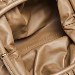 Pre Owned Bottega Veneta Brown Leather The Pouch Clutch