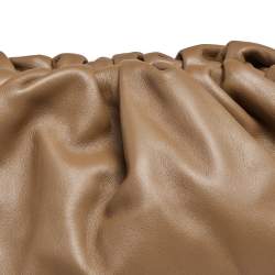 Pre Owned Bottega Veneta Brown Leather The Pouch Clutch