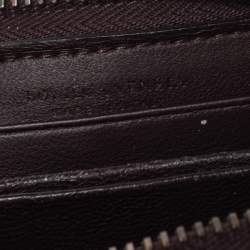 مملوكة مسبقًا محفظة عملات معدنية بوتيغا فينيتا جلد انترشياتو بني داكن