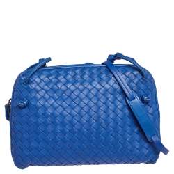 Bottega Veneta Dark Beige Intrecciato Leather Nodini Crossbody Bag Bottega  Veneta | The Luxury Closet