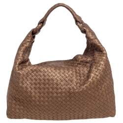 مملوكة مسبقًا حقيبة بوتيغا فينيا جلد إنترشياتو مستردة