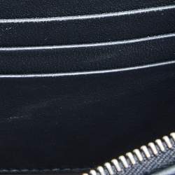 مملوكة مسبقًا حقيبة كلتش بوتيغا فينيتا جلد انترشياتو أسود