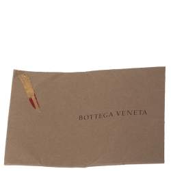 Pre Owned Bottega Veneta Tan Intrecciato Leather Drawstring Sling Backpack