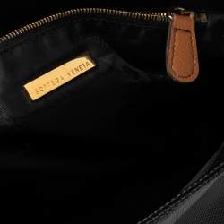 Pre Owned Bottega Veneta Black/Brown Textured Leather Vintage Tote