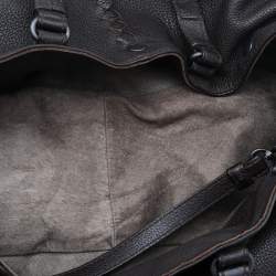 Pre Owned Bottega Veneta Brown Leather Intrecciato Shoulder Bag