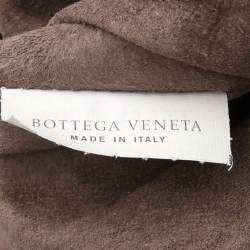 Pre Owned Bottega Veneta Brown Leather Intrecciato Shoulder Bag