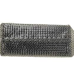 Pre Owned حقيبة يد توتس بوتيغا فينيتا  كابات جلد وبي في سي انترشياتو زيتوني فاتح / أسود إصدار محدود