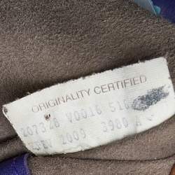 Pre Owned Bottega Veneta Purple Intrecciato Leather Medium Garda Tote