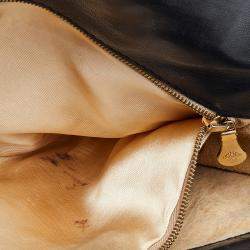 مملوكة مسبقًا Bottega Veneta Navy Blue Intrecciato Leather Shoulder Bag