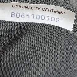 Pre Owned Bottega Veneta Grey Intrecciolusion Nylon Medium Tote