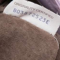 Pre Owned Bottega Veneta Pink Intrecciato Leather Flap Crossbody Bag