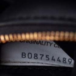 Pre Owned Bottega Veneta Black Intrecciato Leather Padded Cassette Bag