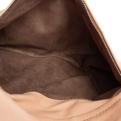 Pre Owned Bottega Veneta Beige/Black Python Turnlock Flap Clutch