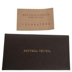 Pre Owned Bottega Veneta Black Intrecciato Leather Large The Pouch Clutch