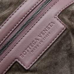 مملوكة مسبقًا Bottega Veneta Old Rose Intrecciato Leather Large Convertible Tote