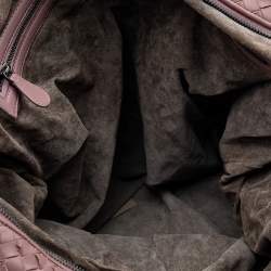 مملوكة مسبقًا Bottega Veneta Old Rose Intrecciato Leather Large Convertible Tote