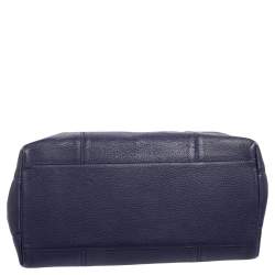 Bottega Veneta Blue Cervo Leather Medium Roma Tote