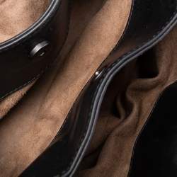 مملوكة مسبقًا حقيبة يد توتس بوتيغا فينيتا ميني روما جلد انترشياتو أسود