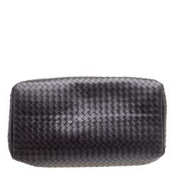 Pre Owned حقيبة يد توتس بوتيغا فينيتا روما جلد إنترشياتو بني داكن متوسطة   