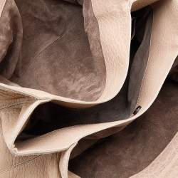 Pre Owned Bottega Veneta Beige Intrecciato Leather Medium Roma Tote