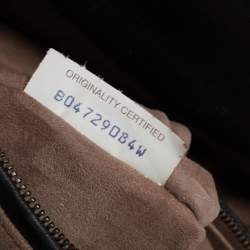 Pre Owned Bottega Veneta Black Intrecciato Snake Skin and Leather Monaco Satchel