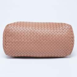 مملوكة مسبقًا Bottega Veneta Old Rose Intrecciato Leather Olimpia Chain Tote