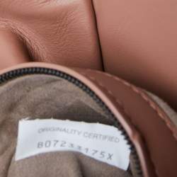 مملوكة مسبقًا Bottega Veneta Old Rose Intrecciato Leather Olimpia Chain Tote