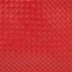 Pre Owned حقيبة يد توتس بوتيغا فينيتا جلد انترشياتو أحمر