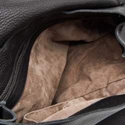 Pre Owned Bottega Veneta Black Leather Hobo