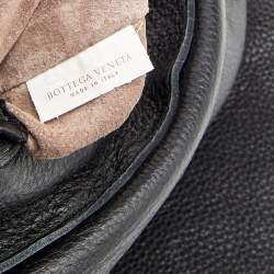 Pre Owned Bottega Veneta Black Leather Hobo