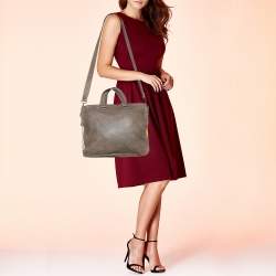 Bottega Veneta Multicolor Deerskin Leather Laptop Bag